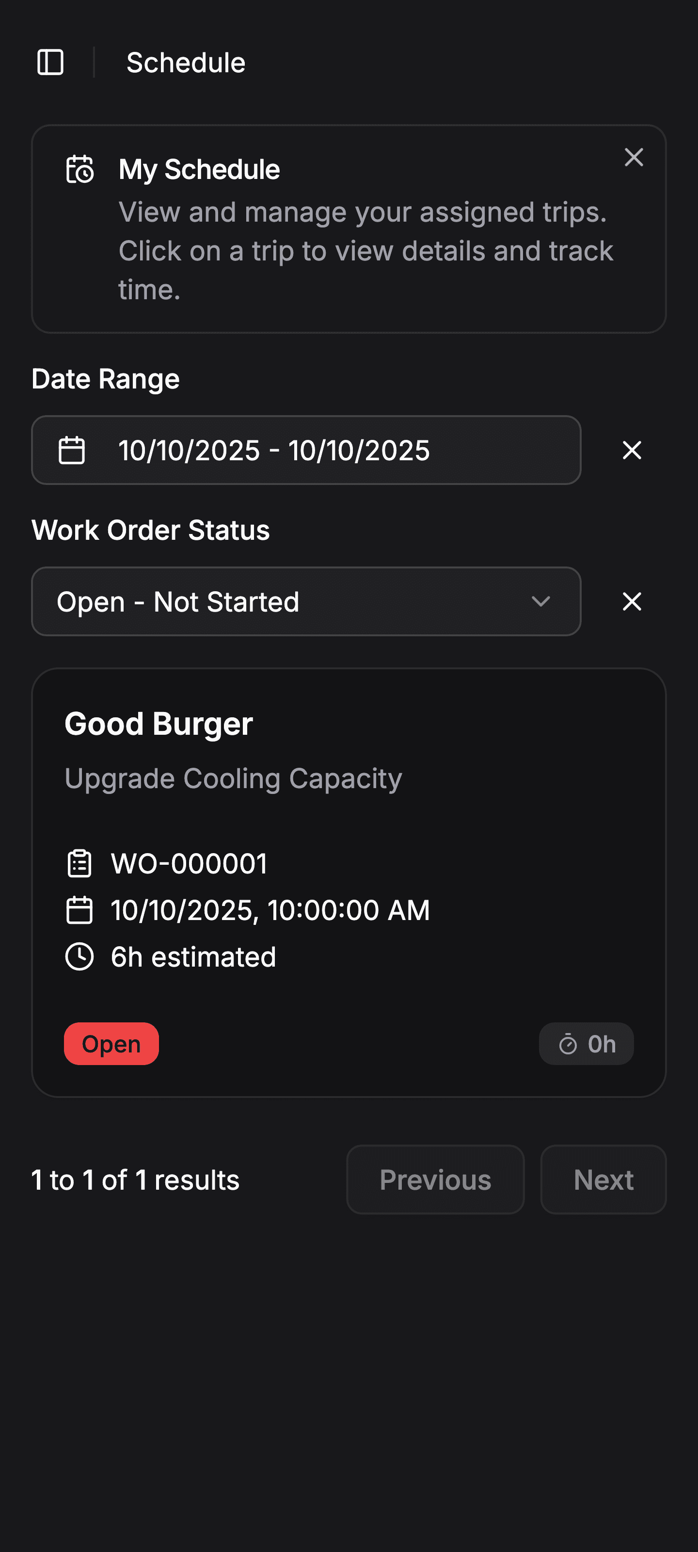 Screenshot of Amplinks Estimate builder